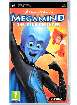 Игра Sony PlayStation Portable Megamind: The Blue Defender Английская Версия + Коробка Б/У