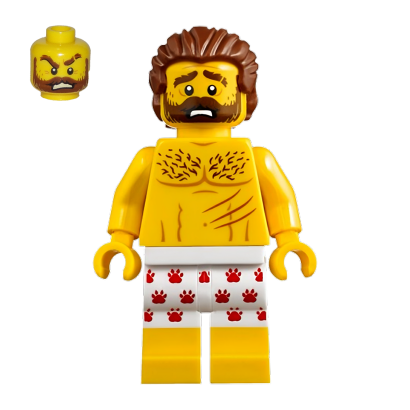 Фигурка Lego People Crook Male Bare Chest City cty0850 Б/У - Retromagaz