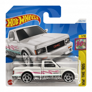 Машинка Базовая Hot Wheels '91 GMC Syclone The `90S 1:64 HTB10 White - Retromagaz