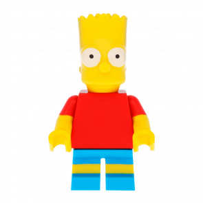 Фігурка Lego The Simpsons Bart with Slingshot in Back Pocket Pattern Cartoons sim008 Б/У