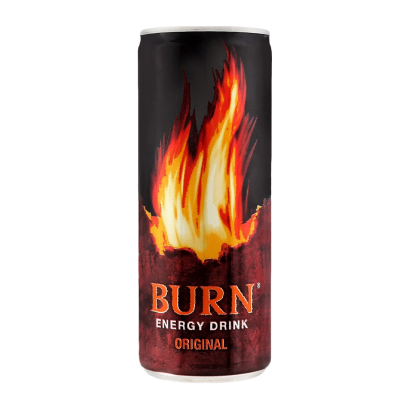 Напій Енергетичний Burn Original 250ml - Retromagaz