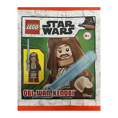 Конструктор Lego Фигурка Obi Wan Kenobi Paper Bag Star Wars 912305 sw1255 Новый - Retromagaz