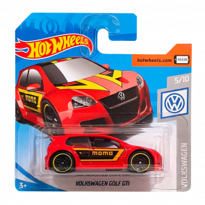 Машинка Базовая Hot Wheels Volkswagen Golf GTI MOMO Volkswagen 1:64 FYD58 Red