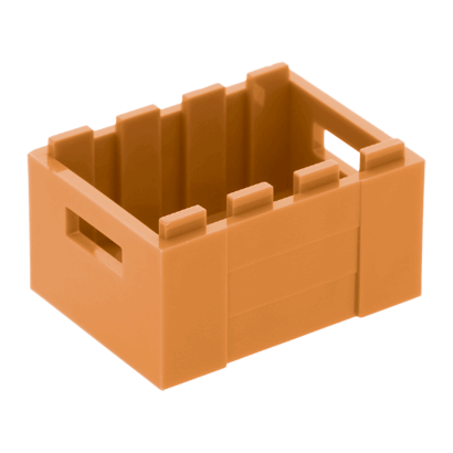 Ємність Lego 2шт Crate 2/3 3 x 4 x 1 30150 6035734 Medium Nougat Б/У - Retromagaz