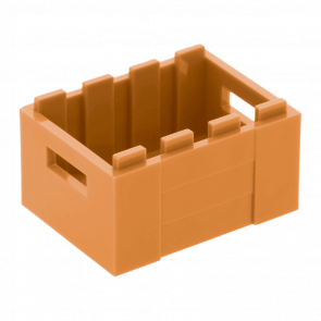 Ємність Lego 2шт Crate 2/3 3 x 4 x 1 30150 6035734 Medium Nougat Б/У - Retromagaz