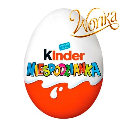 Шоколадное Яйцо Kinder Surprise Wonka 20g - Retromagaz