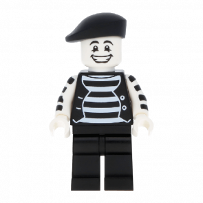 Фигурка Lego Series 2 Mime Collectible Minifigures col025 2 Б/У - Retromagaz