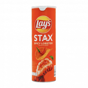 Чіпси Lay's Stax Spicy Lobster 100g - Retromagaz