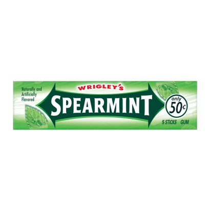 Жевательная Резинка Wrigley’s Spearmint 5 Sticks - Retromagaz