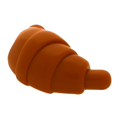 Еда Lego 2шт Croissant 67338 6303099 Dark Orange Б/У - Retromagaz