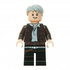 Фігурка Lego Повстанець Han Solo Old Lopsided Grin Star Wars sw0675 Б/У - Retromagaz