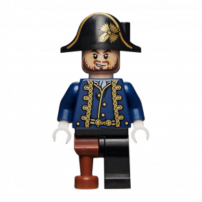 Фігурка Lego Pirates of the Caribbean Hector Barbossa with Pegleg Films poc028 Б/У