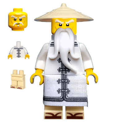 Фігурка Lego Інше Master Sensei Wu Ninjago njo354 1 Б/У - Retromagaz