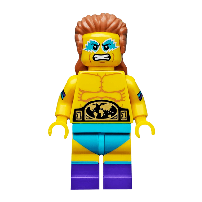 Фигурка Lego Series 15 Wrestling Champion Collectible Minifigures col241 Б/У - Retromagaz