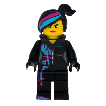 Фигурка Lego The Lego Movie Wyldstyle with Hood Folded Down Cartoons tlm027 Б/У - Retromagaz