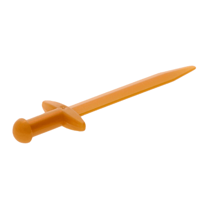 Оружие Lego Меч Greatsword Pointed 18031 98370 6093535 6160341 6039227 Pearl Gold Б/У - Retromagaz