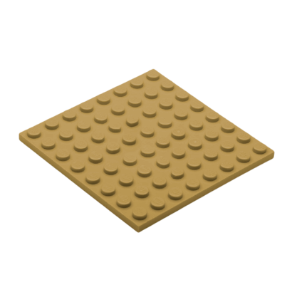 Пластина Lego Обычная 4шт 8 x 8 41539 42534 4570111 Dark Tan Б/У - Retromagaz