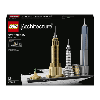 Конструктор Lego Нью-Йорк Architecture 21028 Новый - Retromagaz