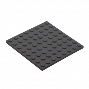 Пластина Lego Звичайна 4шт 8 x 8 41539 42534 4163154 4210802 Dark Bluish Grey Б/У - Retromagaz