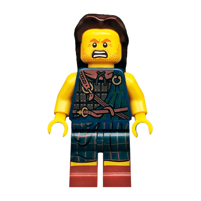 Фигурка Lego Series 6 Highland Battler Collectible Minifigures col082 Б/У - Retromagaz