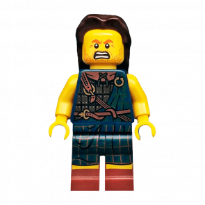 Фигурка Lego Series 6 Highland Battler Collectible Minifigures col082 Б/У - Retromagaz