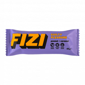 Батончик Fizi Шоколадный Guilty Pleasure Peanut & Caramel 45g - Retromagaz