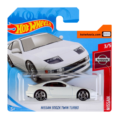 Машинка Базовая Hot Wheels 300ZX Twin Turbo Nissan 1:64 FYB73 White - Retromagaz