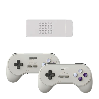 Консоль DataFrog Game Stick + 3000 Вбудованих Ігор 4GB Light Grey - Retromagaz