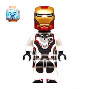 Фигурка Lego Marvel Iron Man White Jumpsuit Super Heroes sh0575 Б/У