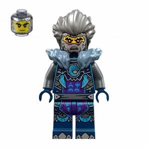 Фігурка Lego Wolf Clan Cinder Dark Blue Armor Ninjago njo861 71817 Б/У - Retromagaz