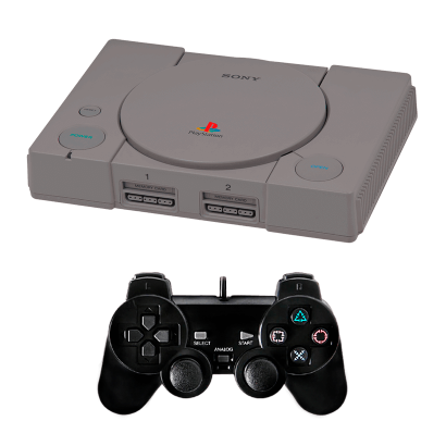 Консоль Sony PlayStation 1 SCPH-7xxx Europe Grey Б/У - Retromagaz