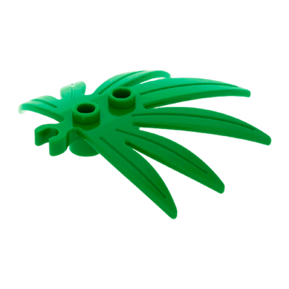 Растение Lego Листья 4шт Swordleaf 6 x 5 10884 6022936 6097473 6313099 Green Б/У - Retromagaz