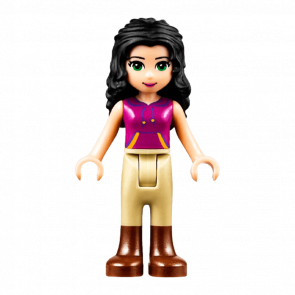 Фигурка Lego Girl Emma Tan Riding Pants Friends frnd156 Б/У