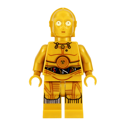 Фигурка Lego Дроид C-3PO Star Wars sw0700 1 Б/У - Retromagaz