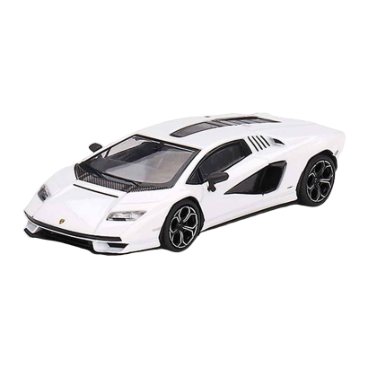 Машинка Premium MINI GT Lamborghini Countach 1:64 White - Retromagaz