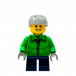 Фігурка Lego People 973pb0946 Winter Jacket Zipper City cty0336 Б/У