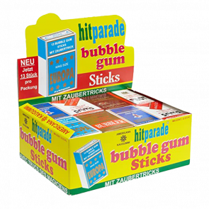 Жувальна Гумка 13шт Bubble Gum Sticks - Retromagaz