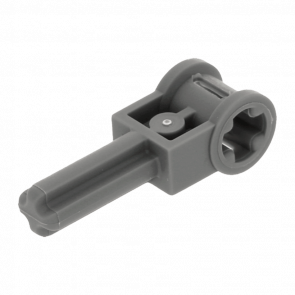 Technic Lego Вісь 50шт Reverser Handle Connector 2L 6553 4141412 4210665 Dark Bluish Grey Б/У - Retromagaz