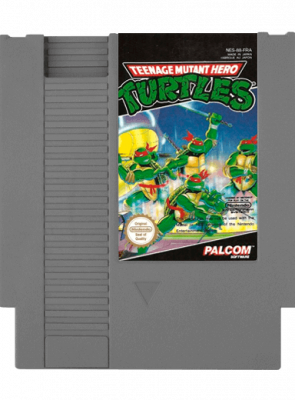 Игра Nintendo NES Teenage Mutant Ninja Turtles Europe Английская Версия Только Картридж Б/У