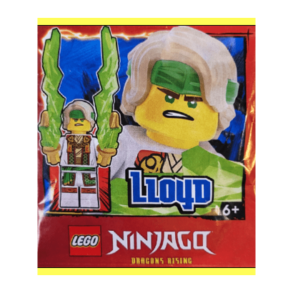 Конструктор Lego Фігурка Lloyd Paper Bag #3 Ninjago 892501 njo853 Новий - Retromagaz