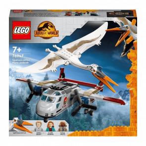 Конструктор Lego Нападение Кетцалькоатля на Самолет Jurassic World 76947 Новый - Retromagaz