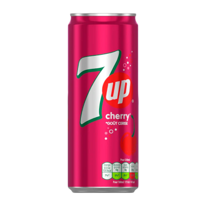 Напій 7UP Cherry 330ml - Retromagaz