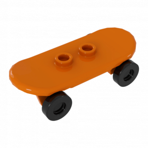 Спорт Lego Skateboard 2 Black Wheel 42511c01 4255810 6029936 6155188 249626 4569104 6223673 Orange Б/У - Retromagaz