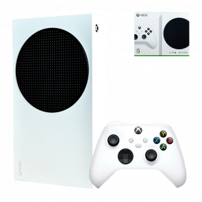 Набор Консоль Microsoft Xbox Series S 512GB White Б/У  + Коробка