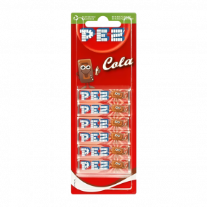 Конфеты Жевательные PEZ Cola 6 Pieces 51g