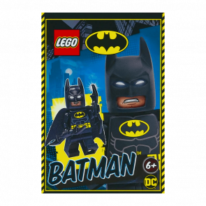 Конструктор Lego Фигурка Batman foil pack #6 DC Juniors Cape Super Heroes 212118 sh0513 Новый - Retromagaz