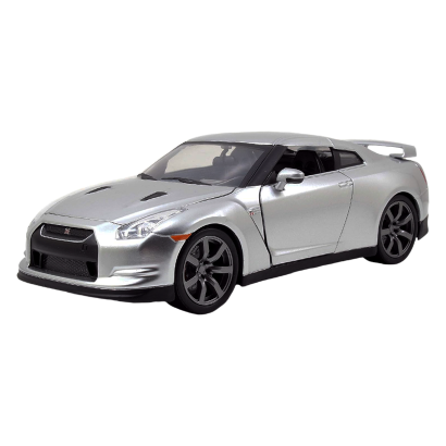 Машинка Jada 2011 Nissan Skyline GT-R (R35) Brian`s Fast & Furious 1:24 Silver - Retromagaz