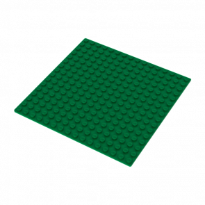 Пластина Lego Базова 16 x 16 3867 6098 4217115 609828 Green Б/У