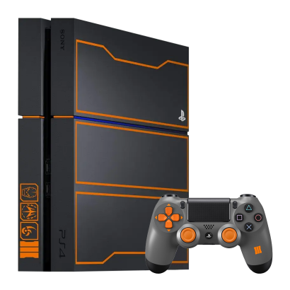 Консоль Sony PlayStation 4 CUH-12хх Call Of Duty: Black Ops III Limited Edition 1TB Black Б/У - Retromagaz