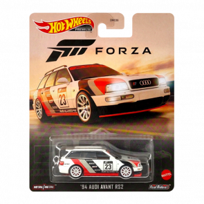 Машинка Premium Hot Wheels '94 Audi Avant RS2 Forza Horizon 1:64 DMC55/HKC32 White - Retromagaz